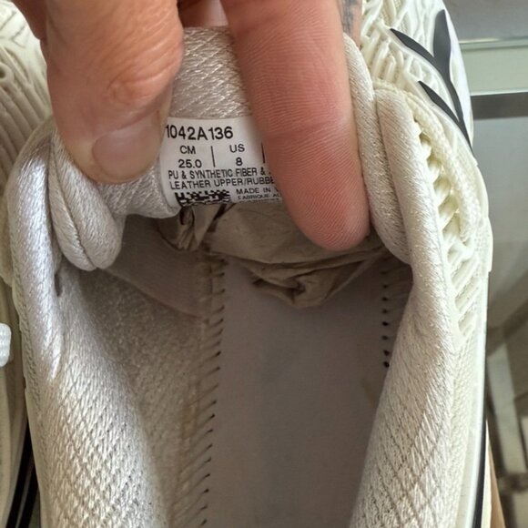 ASICS Solution Speed FF 2 Women’s Tennis Shoes – White/Black – Size 8 - Picture 6 of 8